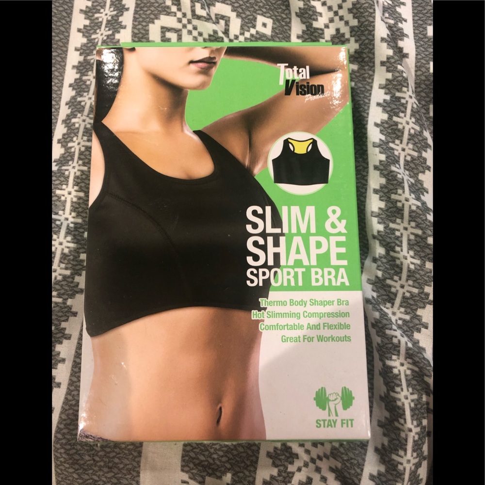 Slim &shape sports bra. large- 38-40”
